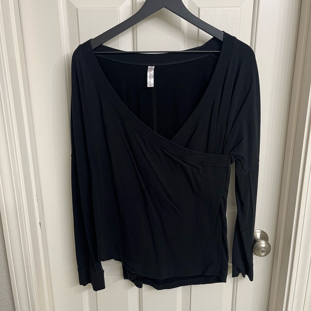 Belabumbum Black Women's Maternity Top